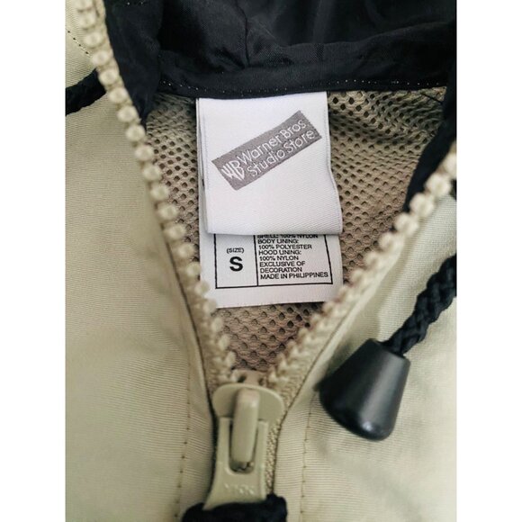 Vintage Warner Bros. Studio Small Pull Over hooded Jacket Bugs, Martian, Taz 199 - Picture 4 of 9